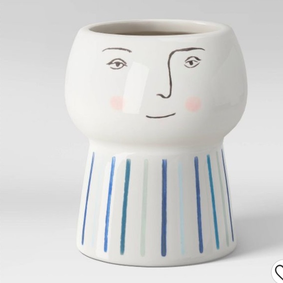 Opalhouse Accents Nwt Outdoorindoor Ceramic Family Planter By